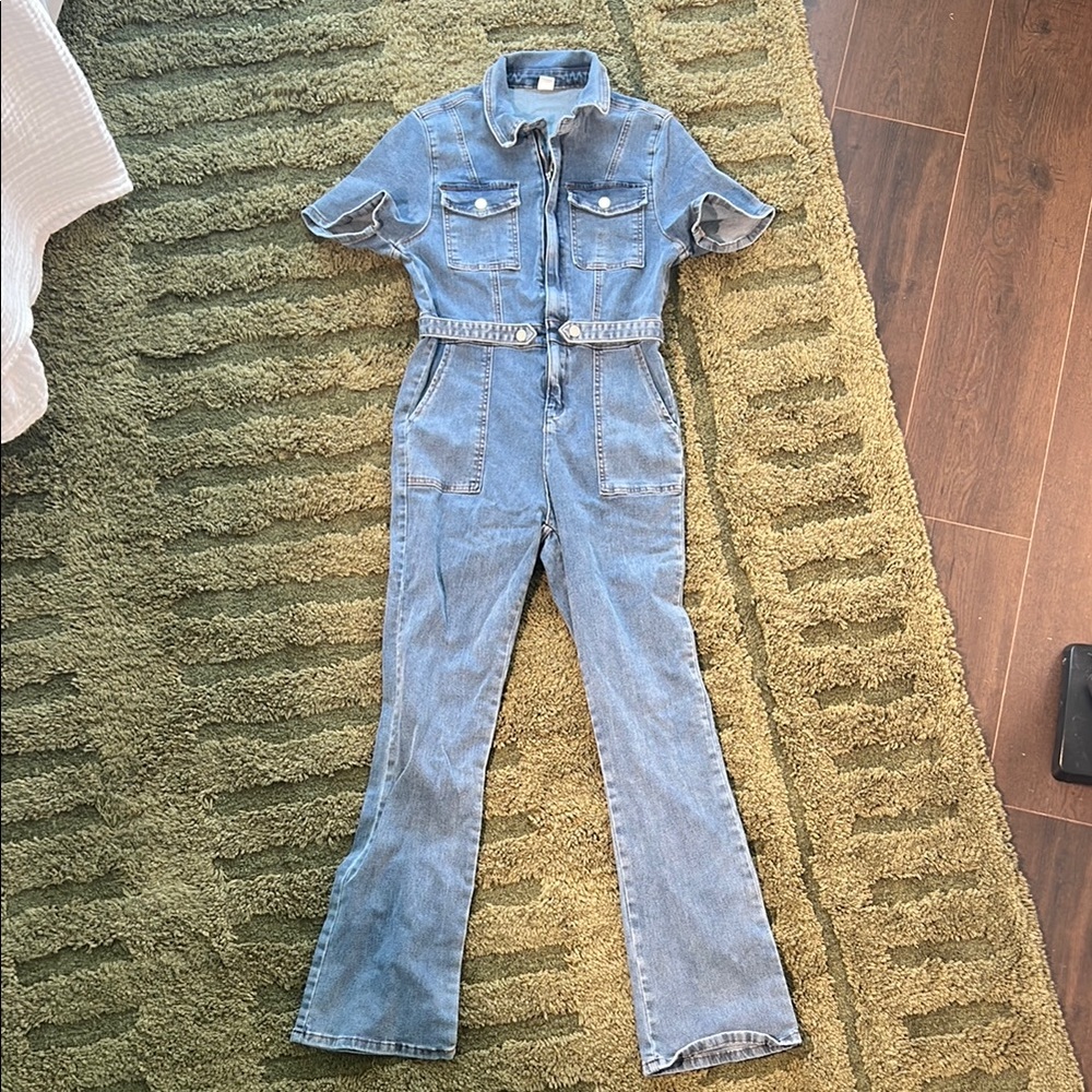 Stylish Denim Jumpsuit
